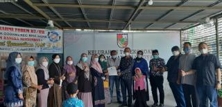 Kukuhkan RT 02 RW 07 Tobek Godang, Yasir minta agar masyarakat taat Prokes dan Vaksinasi